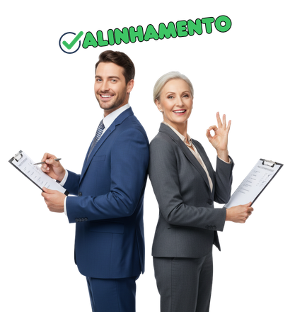 Gestor Realizado e Equipe Alinhada